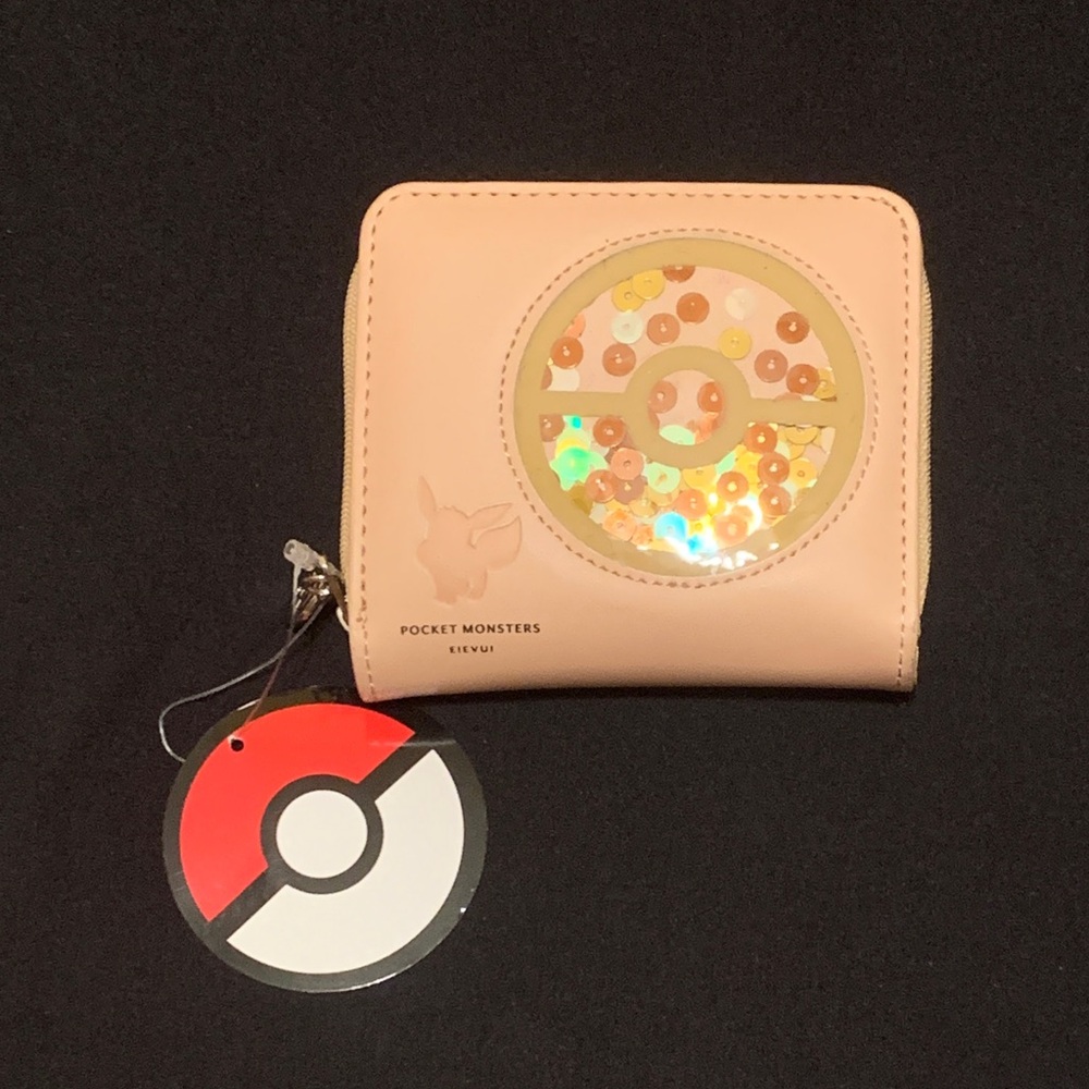 NWT Pokémon Eevee Pokeball Wallet from Japan